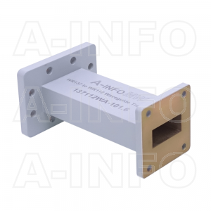 137112WA-101.6 Rectangular to Rectangular Waveguide Transition 7.05-8.2GHz 101.6mm(4inch) WR137 to WR112