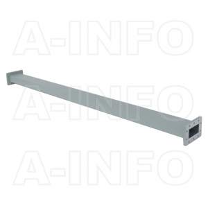 284WAL-1200 WR284 Rectangular Straight Waveguide 2.6-3.95GHz with Two Rectangular Waveguide Interfaces
