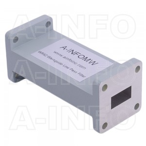 62LB-LP-12400-18000 WR62 Waveguide Low Pass Filter 12.4-18Ghz with Two Rectangular Waveguide Interfaces