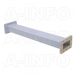 284WAL-500 WR284 Rectangular Straight Waveguide 2.6-3.95GHz with Two Rectangular Waveguide Interfaces