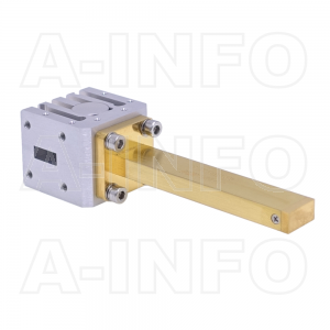42WISO-180265-20-50 WR42 Waveguide Isolator 18-26.5Ghz with Two Rectangular Waveguide Interfaces 